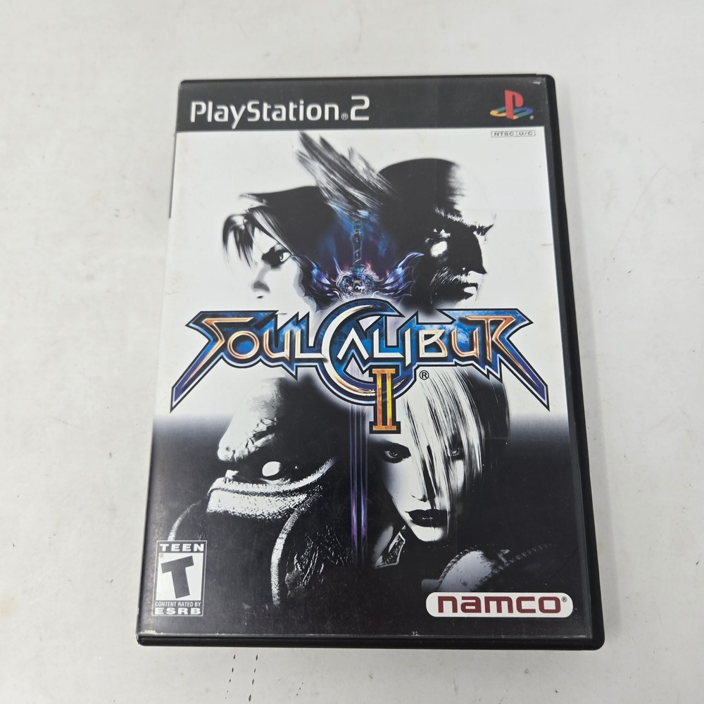 SoulCalibur II Sony PlayStation 2 PS2 Fighting Game Namco Heihachi Guest